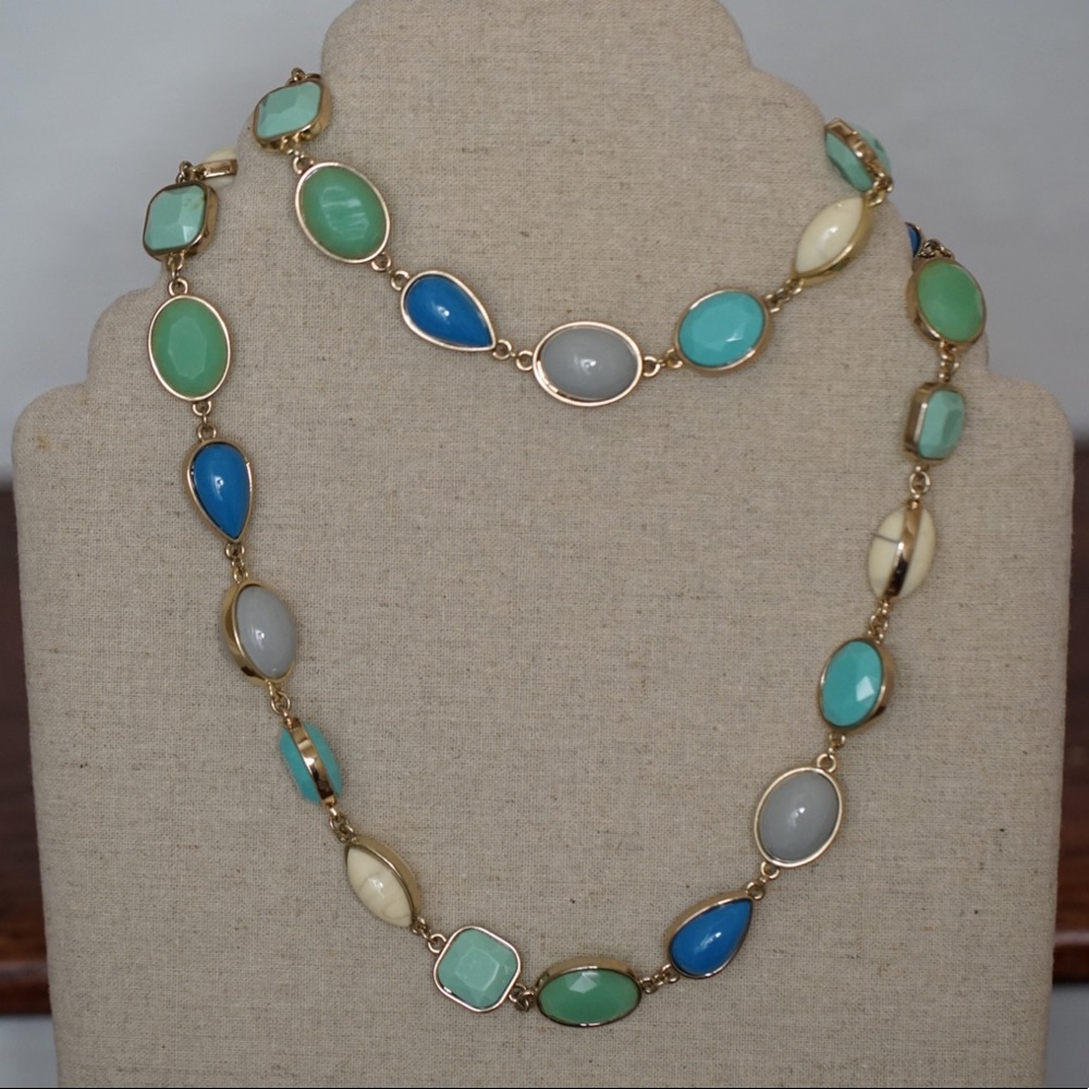 Talbots Multi-color Strand Necklace